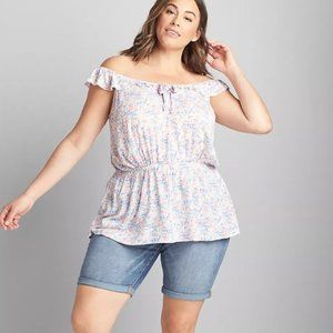 NWT- Lane Bryant -  Floral Top - Sizes 18, 20 & 24